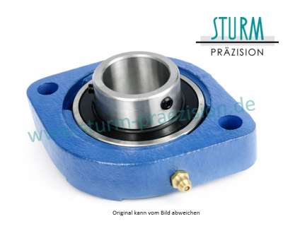 Edelstahl Flanschlager UCF 206 für Welle 30mm, 32,62 Edelstahl Flanschlager UCF 206 für Welle 30mm, 32,62
