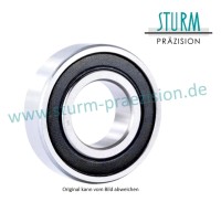 HYBRID-Rillenkugellager Edelstahl, Abgedichtet