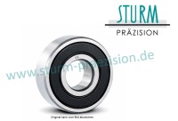 Miniatur-Rillenkugellger, abgedichtet - STB®