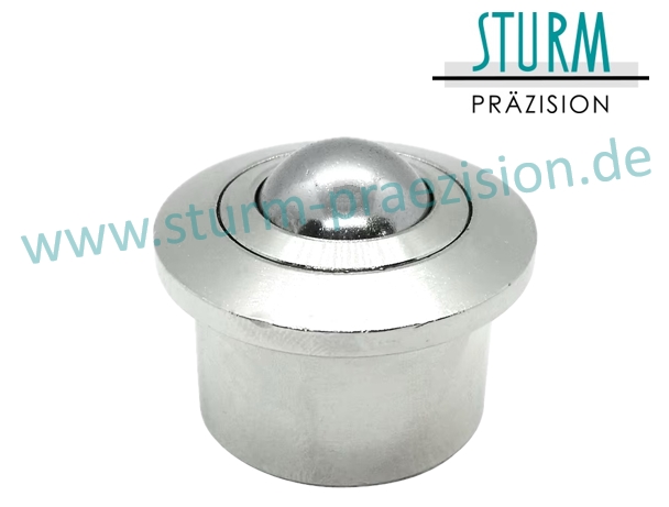 Kugelrolle massiv mit und ohne Bund (STB®)