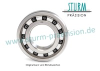 Offene Edelstah-Hybrid-Rillenkugellager - STB®