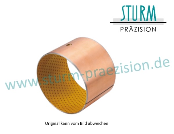 Gleitlager-Buchse PAP-0510-P20 (EGB0510E50, KU0510SF2, BK-2 0510 )