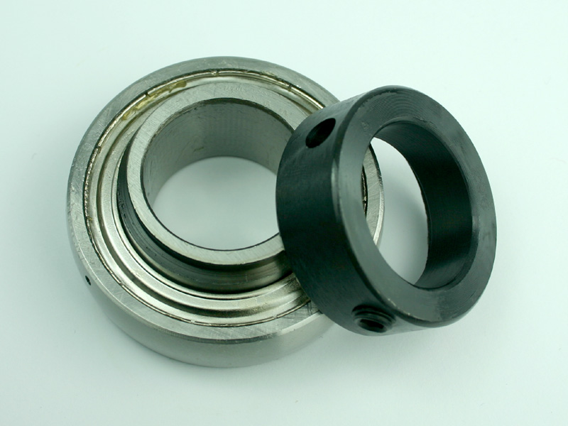 2 Spannlager UC 208 Lagereinsatz für 40 mm Welle 