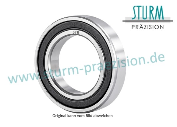 Hybrid-Rillenkugellager 61808-2RS-HYBRID-PTFE (HY6808 2RS, HYB 61808-2RS1, 6808-2RS HYB)