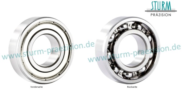 Miniaturlager 625-Z (5x16x5 mm - Kugellager DIN 625 625 Z)