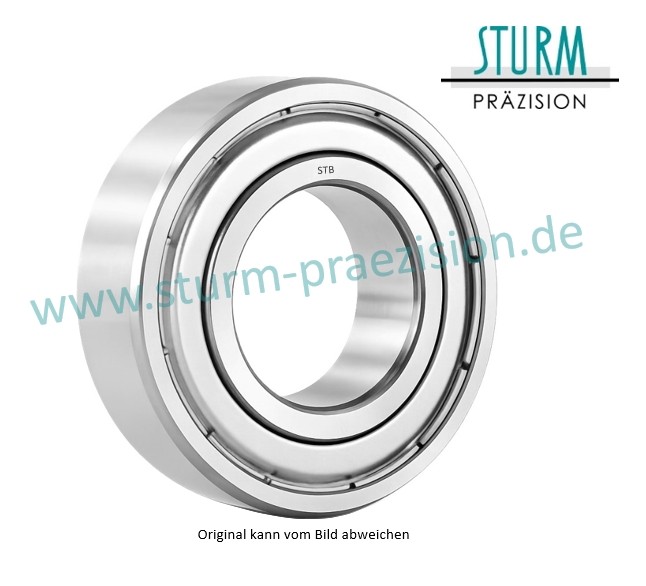 geschlossenes NIRO-HYBRID-Rillenkugellager STB®