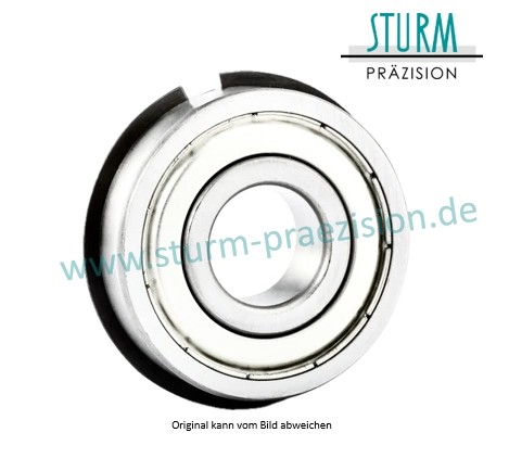 Rillenkugellager 6201-ZZ-NR ( Kugellager DIN 625 6201 2Z NR )