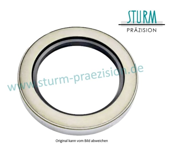 Wellendichtring - WC mit metallischem Außenring - STB®